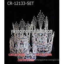 AB Stone 4/6/8/10/12/14 Inch Pageant Group Crown